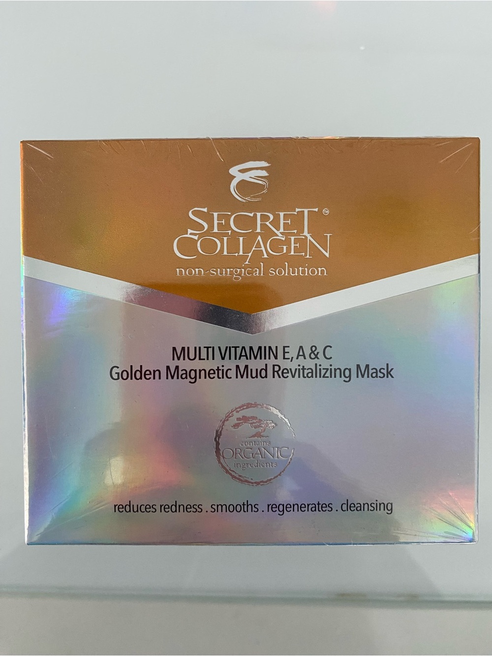 Golden Magnetic Mud Revitalizing Mask - Gold
